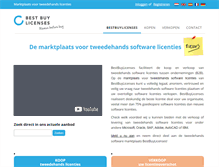 Tablet Screenshot of bestbuylicenses.com